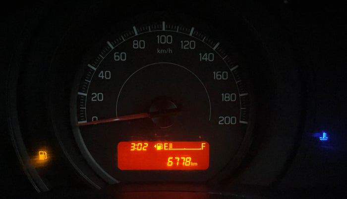 2024 Maruti Swift LXI, Petrol, Manual, 6,830 km, Odometer Image