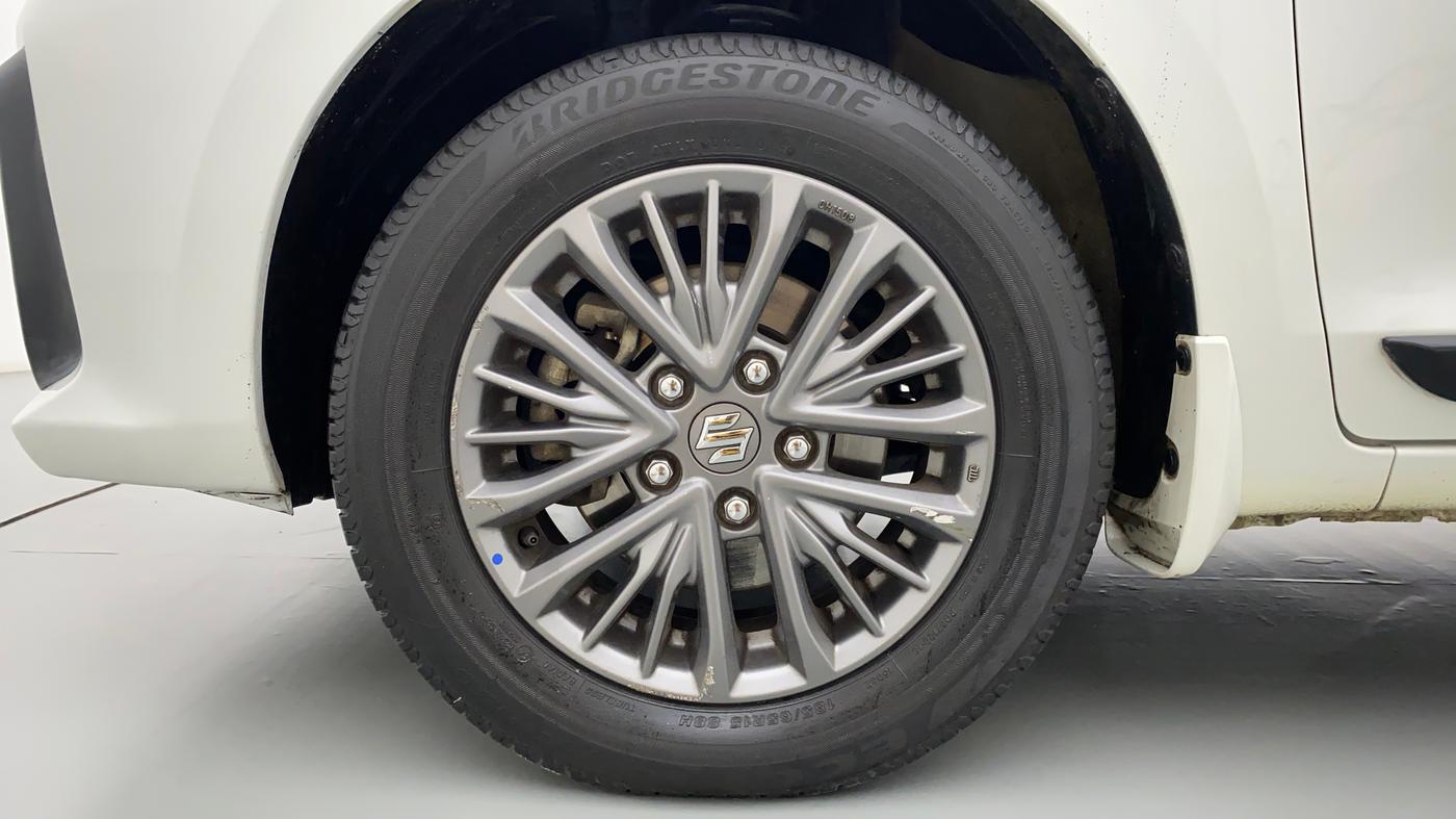 2019 Maruti Ertiga ZXI SMART HYBRID AT, Petrol, Automatic, 46,354 km, Left Front Wheel