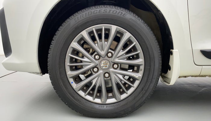 2019 Maruti Ertiga ZXI SMART HYBRID AT, Petrol, Automatic, 46,354 km, Left Front Wheel