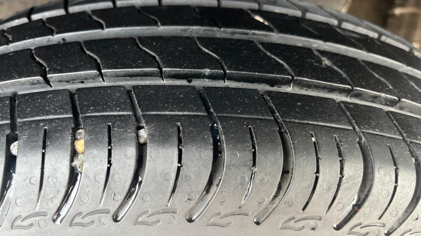 2024 Maruti S PRESSO VXI+, Petrol, Manual, 19,675 km, Left Rear Tyre Tread