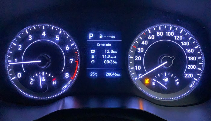 2019 Hyundai VENUE 1.0 TURBO GDI SX+ AT, Petrol, Automatic, 28,245 km, Odometer Image