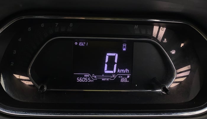 2021 Tata TIGOR XZ PLUS PETROL, Petrol, Manual, 56,052 km, Odometer Image