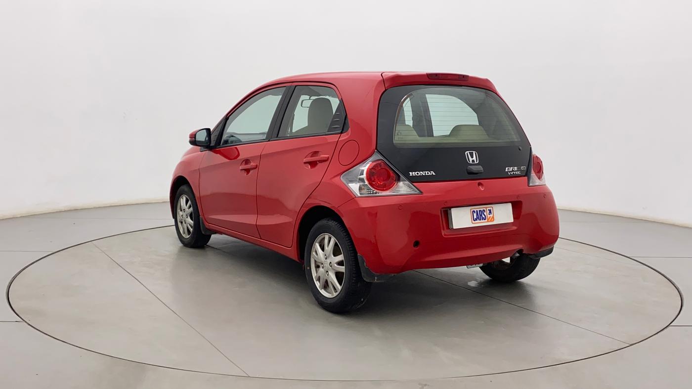 2015 Honda Brio VX AT, Petrol, Automatic, 36,905 km, Left Back Diagonal