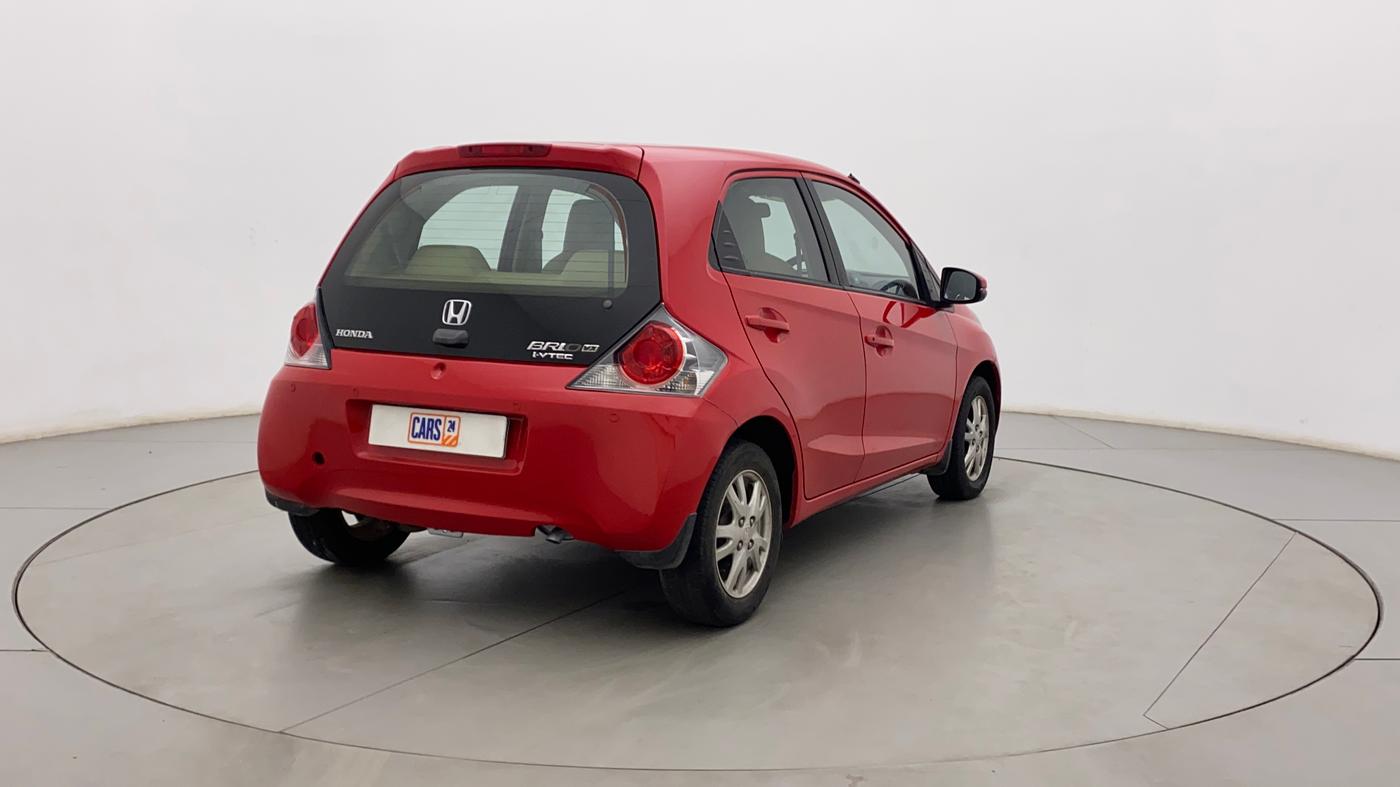 2015 Honda Brio VX AT, Petrol, Automatic, 36,905 km, Right Back Diagonal