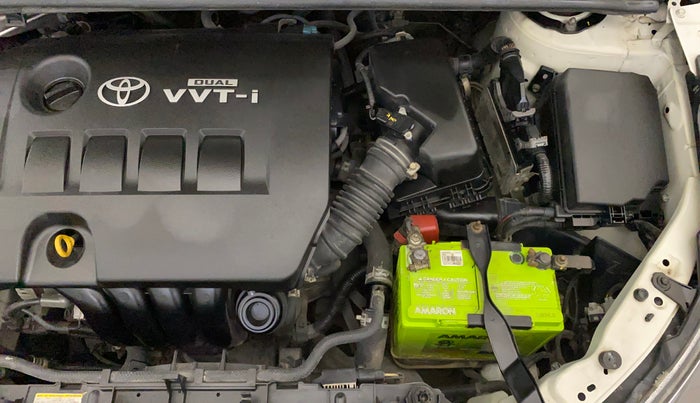 2015 Toyota Corolla Altis VL CVT PETROL, Petrol, Automatic, 1,12,439 km, Engine View - Left