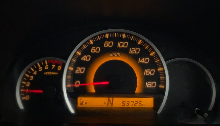 2016 Maruti Wagon R 1.0 VXI AMT, Petrol, Automatic, 93,725 km, Odometer Image