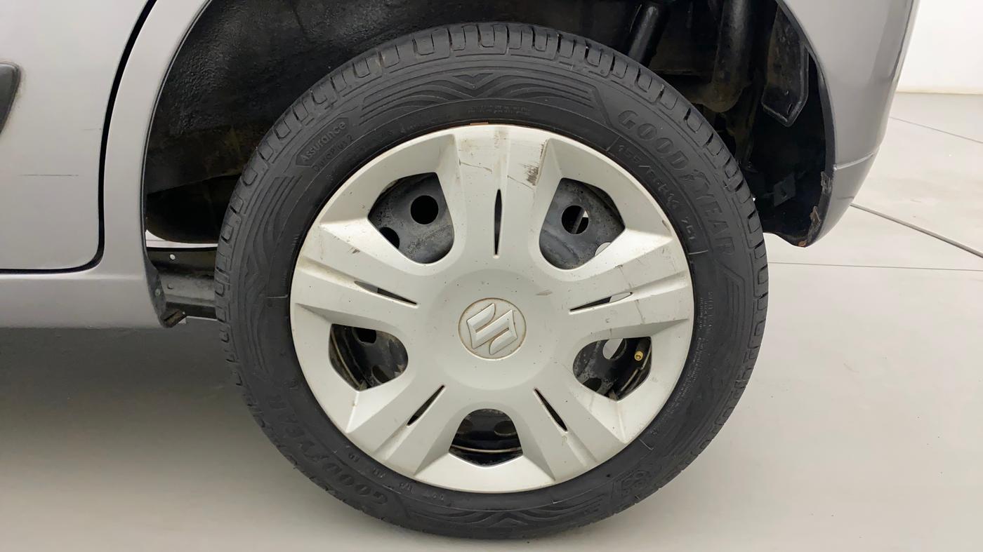 2016 Maruti Wagon R 1.0 VXI AMT, Petrol, Automatic, 93,725 km, Left Rear Wheel