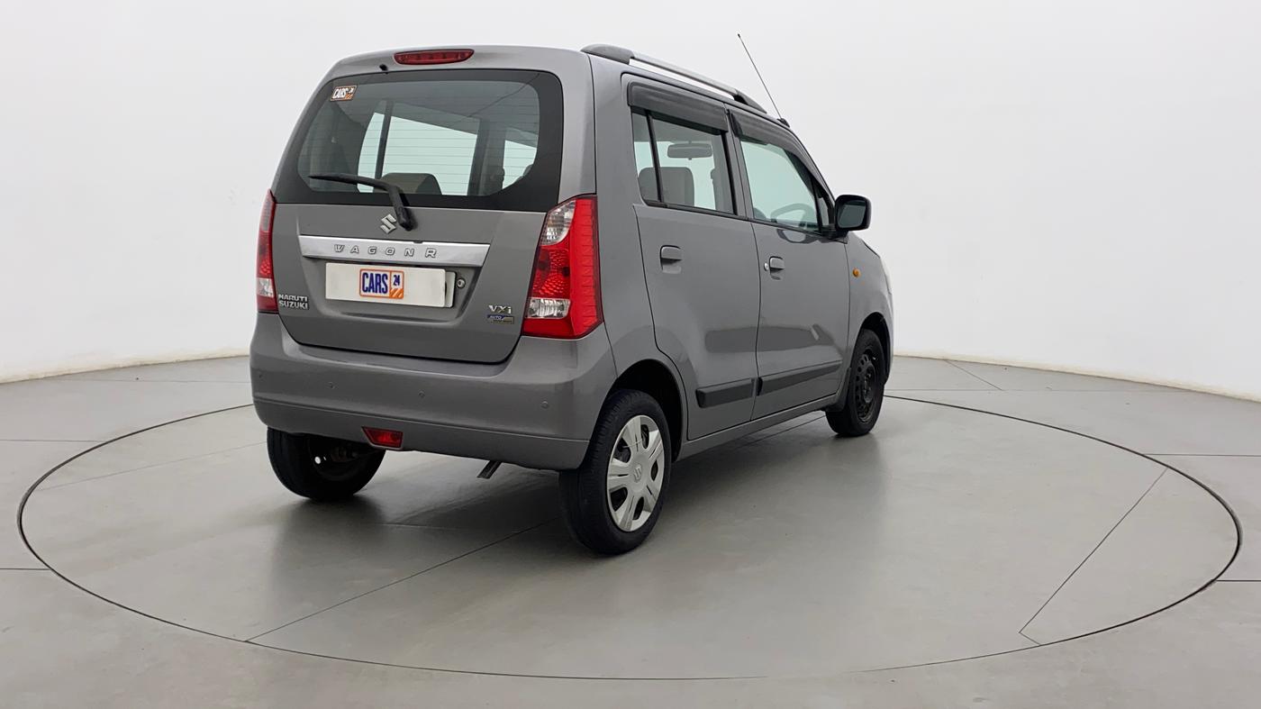2016 Maruti Wagon R 1.0 VXI AMT, Petrol, Automatic, 93,725 km, Right Back Diagonal