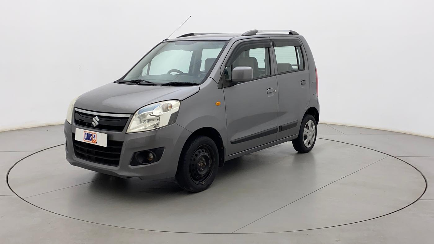 2016 Maruti Wagon R 1.0 VXI AMT, Petrol, Automatic, 93,725 km, Left Front Diagonal