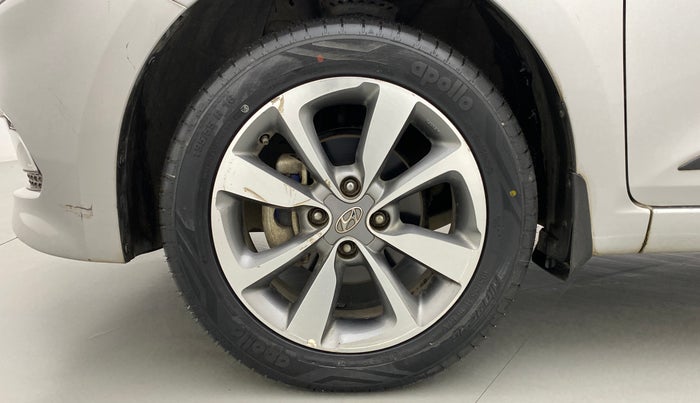 2017 Hyundai Elite i20 ASTA 1.2 (O), Petrol, Manual, 27,575 km, Left Front Wheel
