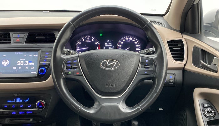 2017 Hyundai Elite i20 ASTA 1.2 (O), Petrol, Manual, 27,575 km, Steering Wheel Close Up