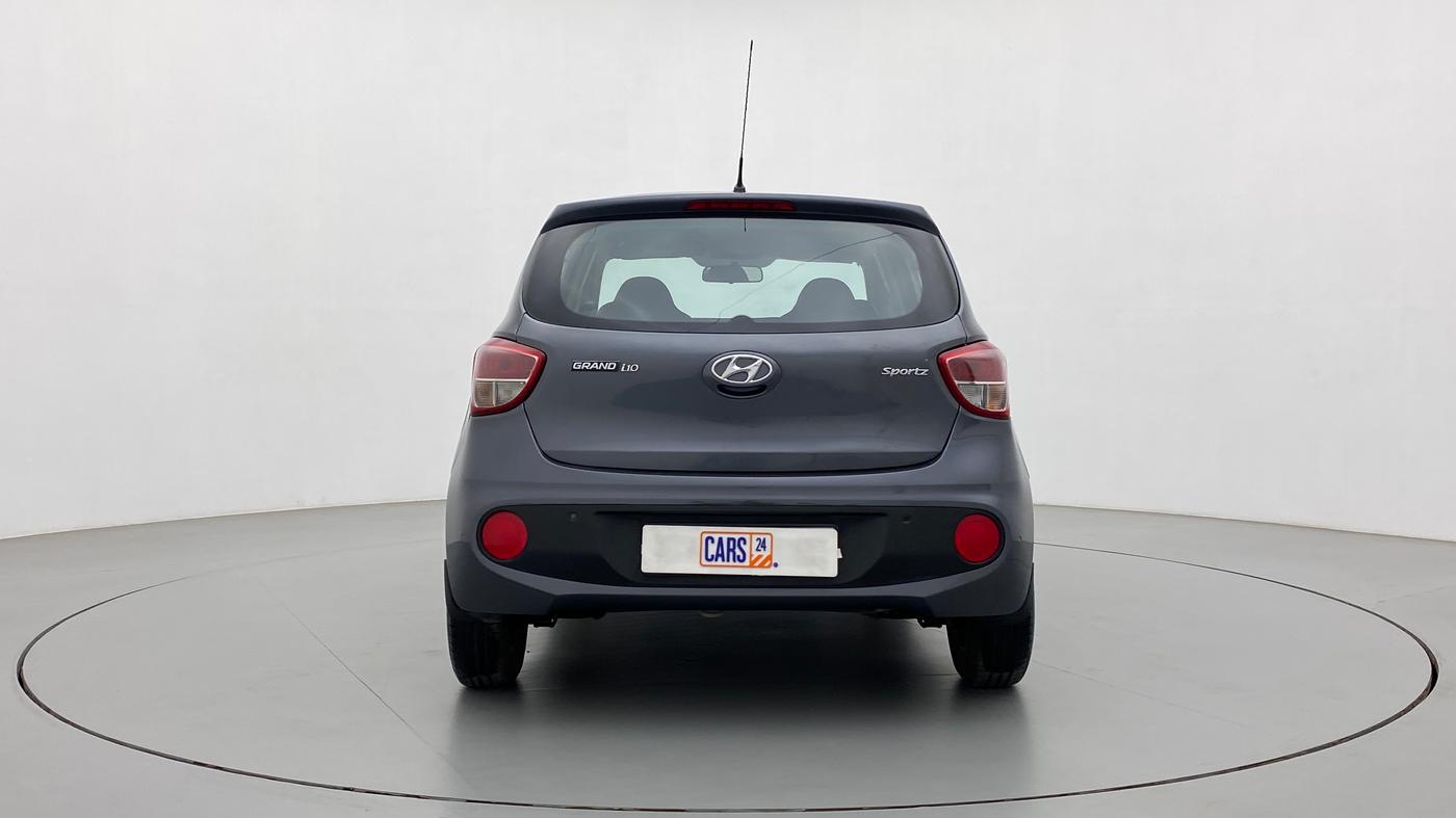 2017 Hyundai Grand i10 SPORTZ 1.2 KAPPA VTVT, CNG, Manual, 51,075 km, Back/Rear