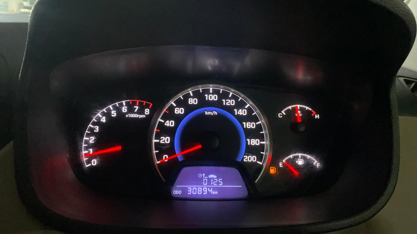 2016 Hyundai Grand i10 SPORTZ 1.2 KAPPA VTVT, Petrol, Manual, 30,878 km, Odometer Image