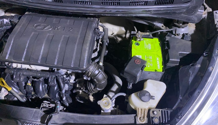 2016 Hyundai Grand i10 SPORTZ 1.2 KAPPA VTVT, Petrol, Manual, 30,878 km, Engine View - Left