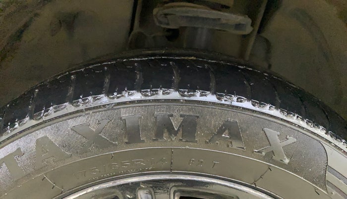 2018 Tata Tiago XZ DIESEL, Diesel, Manual, 82,616 km, Left Front Tyre Tread