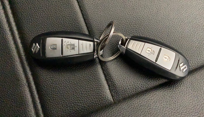 2020 Maruti Vitara Brezza VXI, Petrol, Manual, 34,308 km, Key Close Up