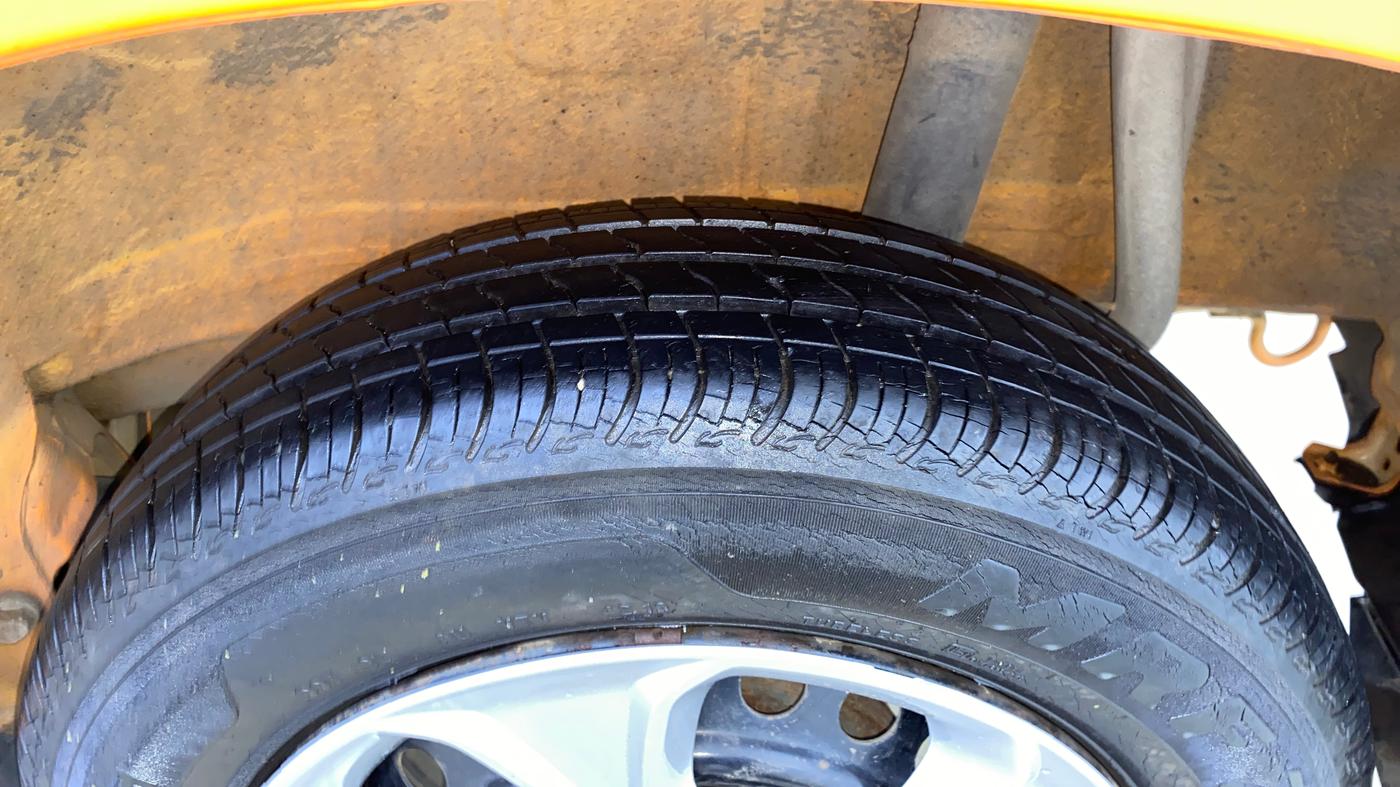 2019 Maruti S PRESSO VXI PLUS AMT, Petrol, Automatic, 10,183 km, Left Rear Tyre Tread