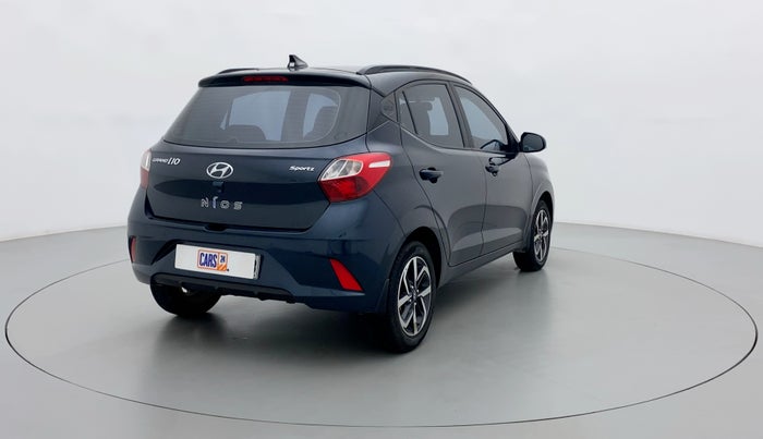 2022 Hyundai GRAND I10 NIOS SPORTZ 1.2 KAPPA VTVT DUAL TONE, Petrol, Manual, 9,384 km, Right Back Diagonal
