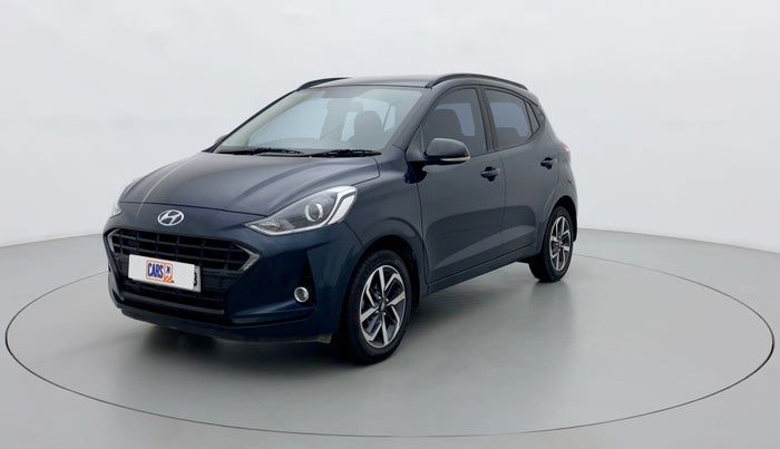 2022 Hyundai GRAND I10 NIOS SPORTZ 1.2 KAPPA VTVT DUAL TONE, Petrol, Manual, 9,384 km, Left Front Diagonal