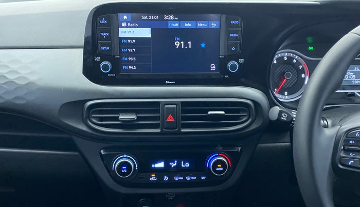 2022 Hyundai GRAND I10 NIOS SPORTZ 1.2 KAPPA VTVT DUAL TONE, Petrol, Manual, 9,384 km, Air Conditioner