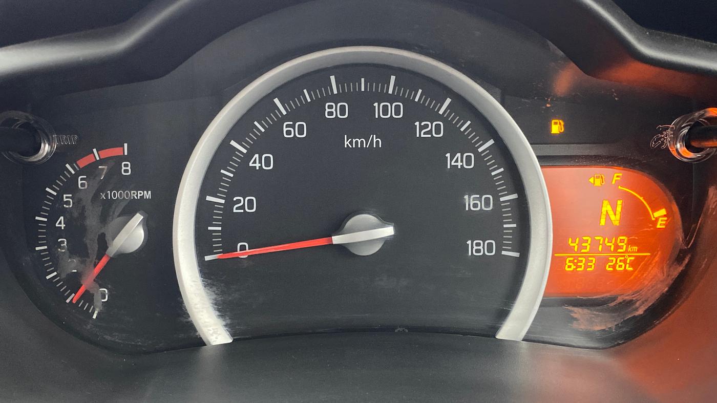 2020 Maruti Celerio VXI AMT (O), Petrol, Automatic, 43,748 km, Odometer Image