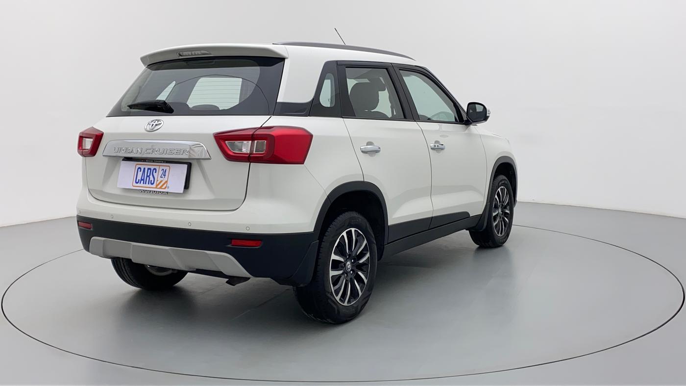 2021 Toyota URBAN CRUISER PREMIUM MT, Petrol, Manual, 2,008 km, Right Back Diagonal