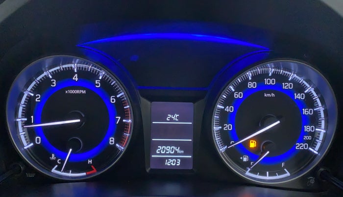 2018 Maruti Baleno DELTA 1.2 K12, Petrol, Manual, 20,999 km, Odometer Image