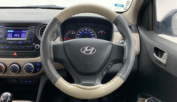 2014 Hyundai Grand i10 SPORTZ 1.1 CRDI, Diesel, Manual, 99,823 km, Steering Wheel Close Up