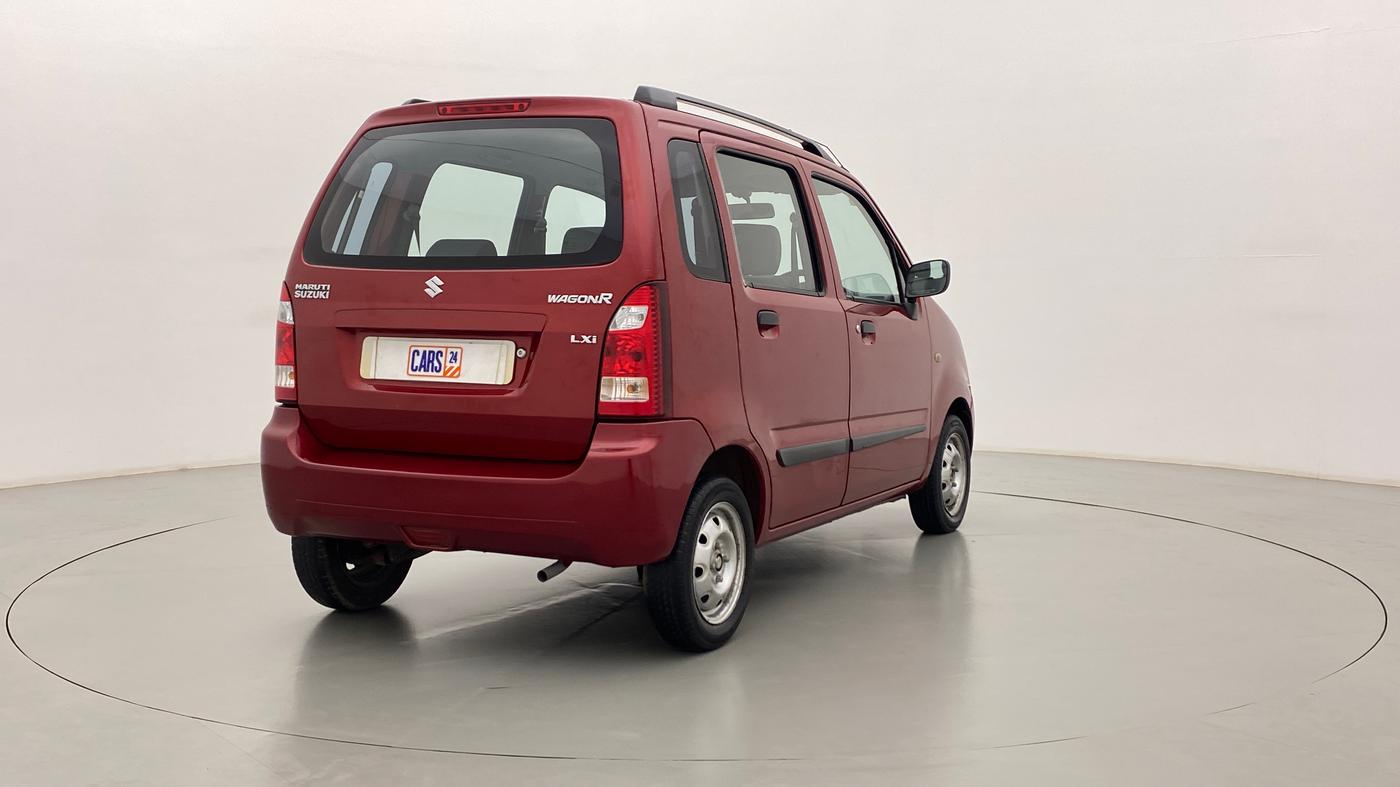 2010 Maruti Wagon R LXI, Petrol, Manual, 51,884 km, Right Back Diagonal