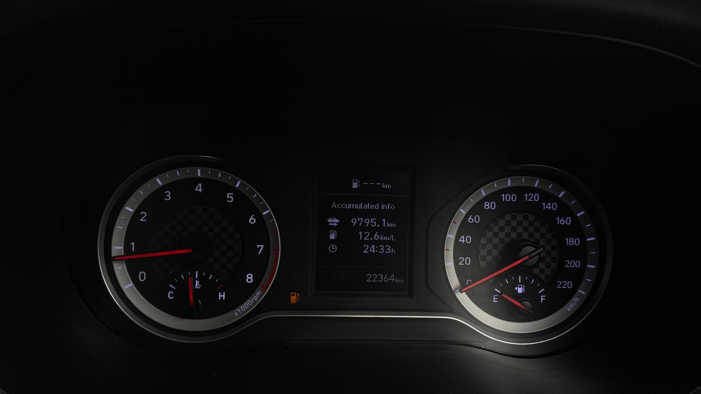 2024 Hyundai AURA S 1.2, Petrol, Manual, 22,356 km, Odometer Image