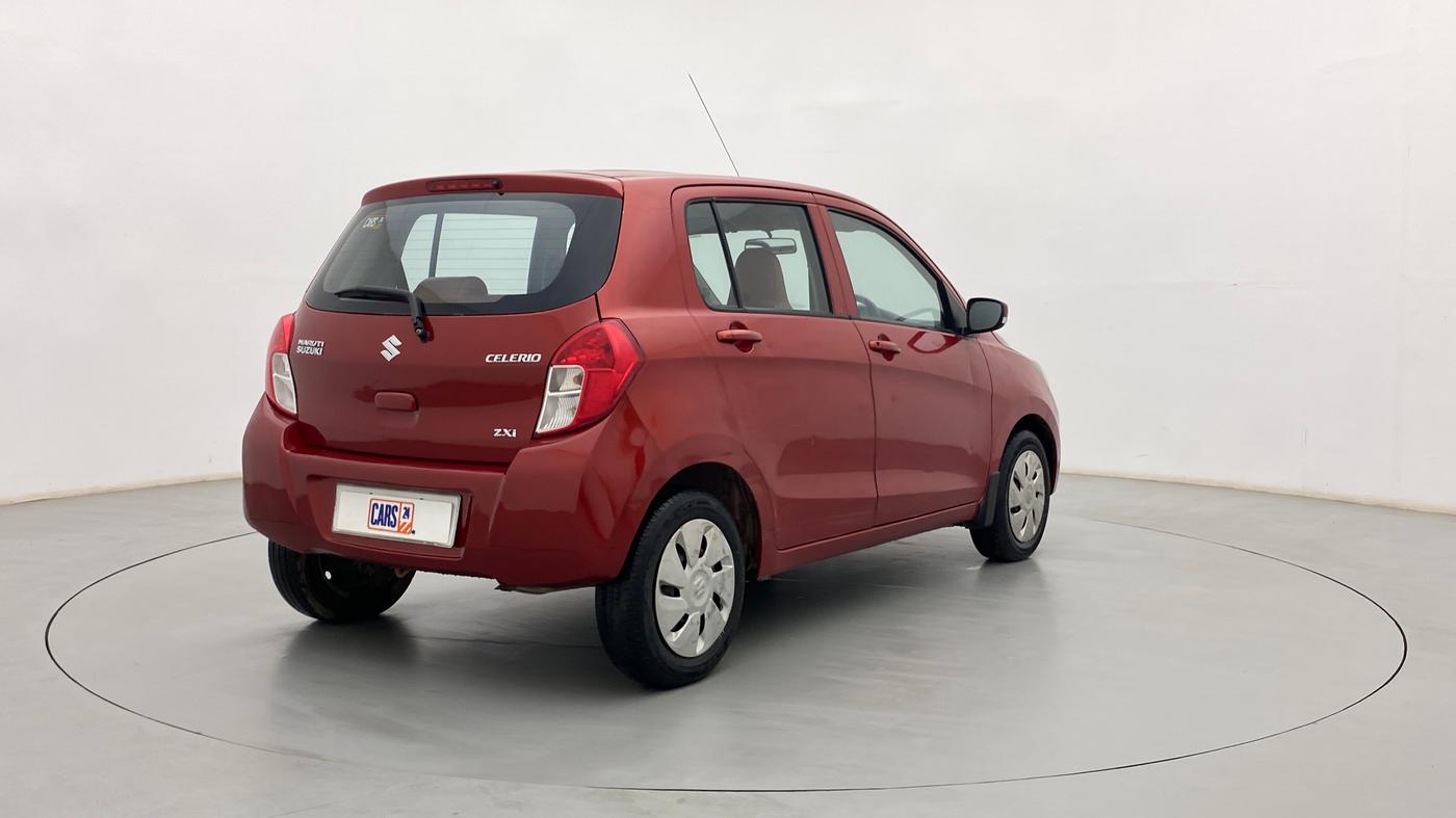 2014 Maruti Celerio ZXI, Petrol, Manual, 1,07,913 km, Right Back Diagonal