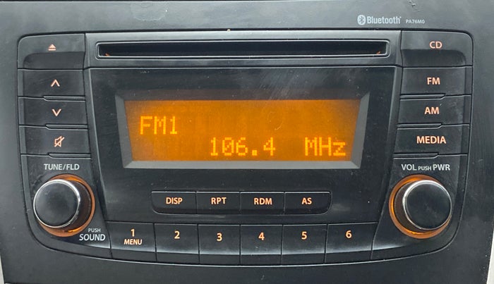 2014 Maruti Celerio ZXI, Petrol, Manual, 1,07,913 km, Infotainment System
