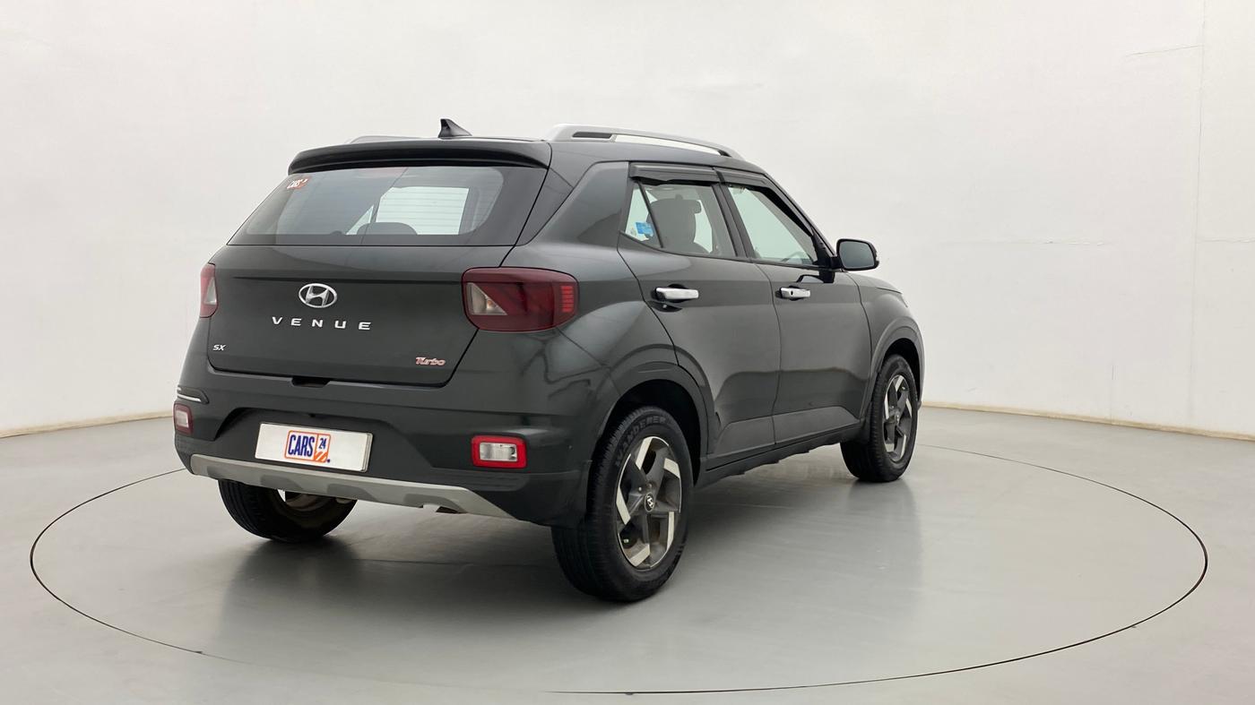 2020 Hyundai VENUE SX 1.0 TURBO, Petrol, Manual, 38,473 km, Right Back Diagonal