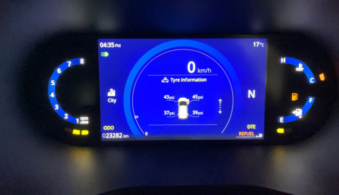 2023 Tata NEXON CREATIVE AMT 1.5 DIESEL, Diesel, Automatic, 23,270 km, Odometer Image