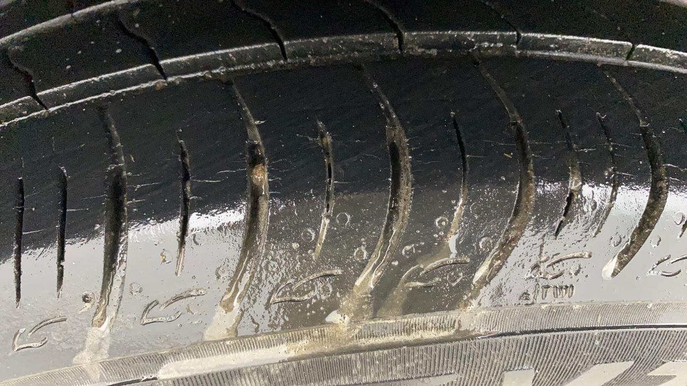 2021 Maruti Baleno DELTA PETROL 1.2, Petrol, Manual, 24,973 km, Right Rear Tyre Tread
