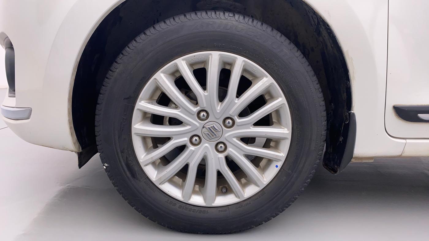 2018 Maruti Dzire ZXI, Petrol, Manual, 69,891 km, Left Front Wheel