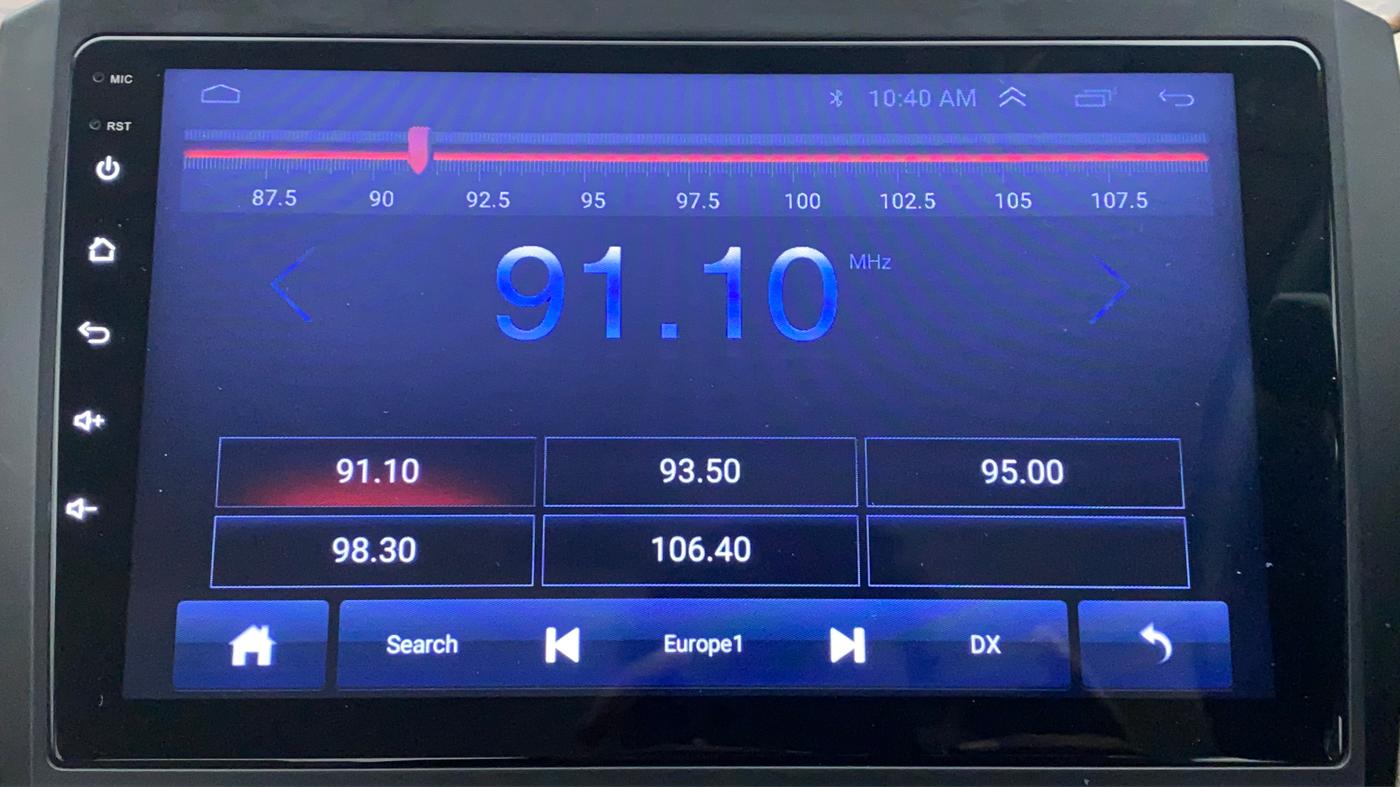 2018 Maruti Dzire ZXI, Petrol, Manual, 69,891 km, Infotainment System