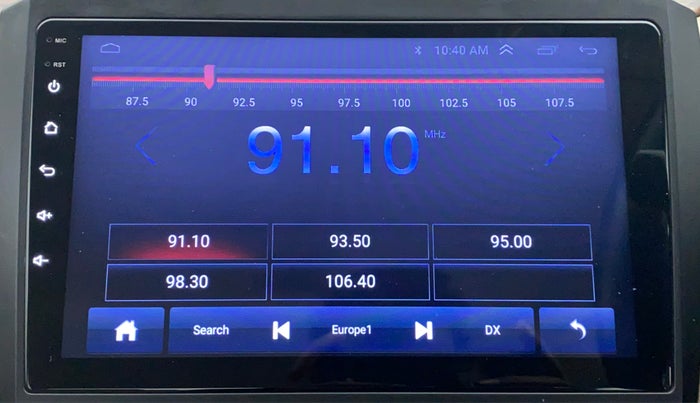 2018 Maruti Dzire ZXI, Petrol, Manual, 69,891 km, Infotainment System
