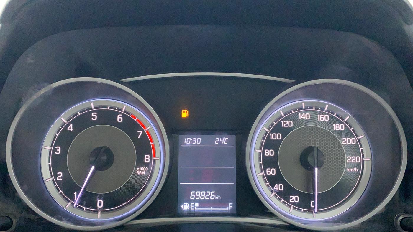 2018 Maruti Dzire ZXI, Petrol, Manual, 69,891 km, Odometer Image