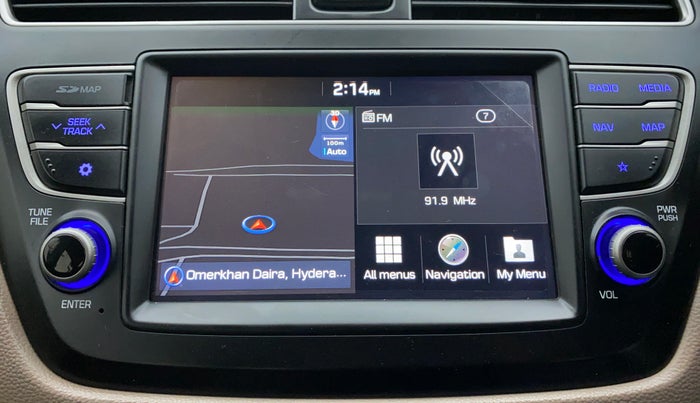 2020 Hyundai Elite i20 1.2 SPORTS PLUS VTVT, Petrol, Manual, 58,971 km, Infotainment System