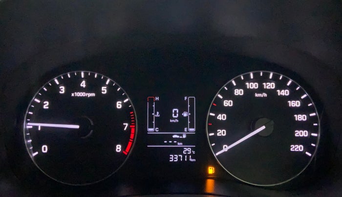 2019 Hyundai Creta E PLUS 1.6 PETROL, Petrol, Manual, 33,700 km, Odometer Image
