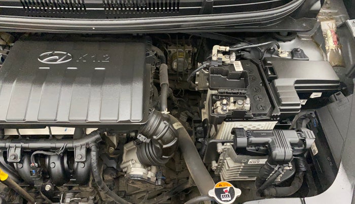 2022 Hyundai GRAND I10 NIOS SPORTZ AMT 1.2 KAPPA VTVT, Petrol, Automatic, 18,767 km, Engine View - Left