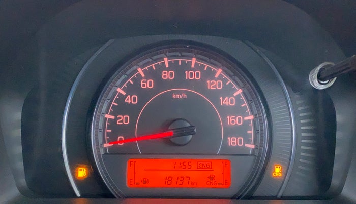 2020 Maruti New Wagon-R LXI CNG 1.0 L, CNG, Manual, 18,237 km, Odometer Image