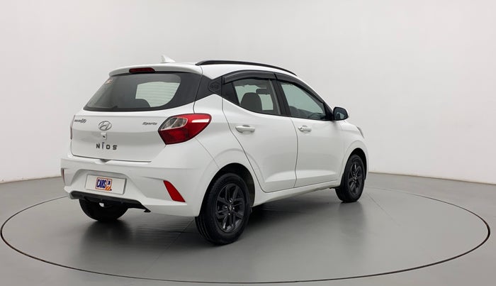 2021 Hyundai GRAND I10 NIOS SPORTZ 1.2 KAPPA VTVT, Petrol, Manual, 43,053 km, Right Back Diagonal