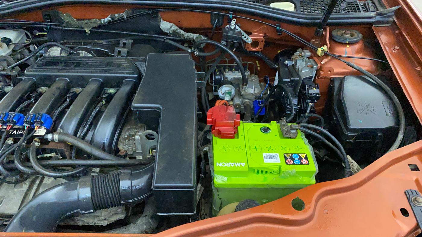 2017 Renault Duster RXL PETROL, CNG, Manual, 26,817 km, Engine View - Left