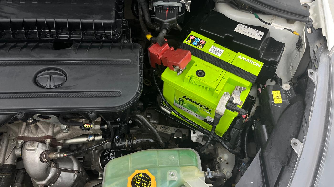 2023 Tata TIGOR XM PETROL, Petrol, Manual, 38,631 km, Engine View - Left