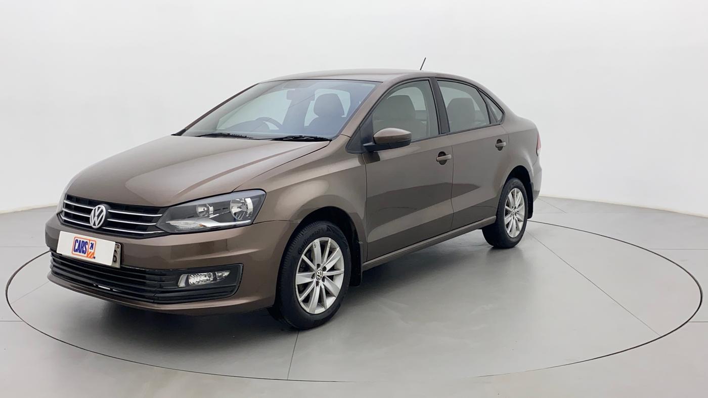 2015 Volkswagen Vento COMFORTLINE 1.5 AT, Diesel, Automatic, 99,094 km, Left Front Diagonal