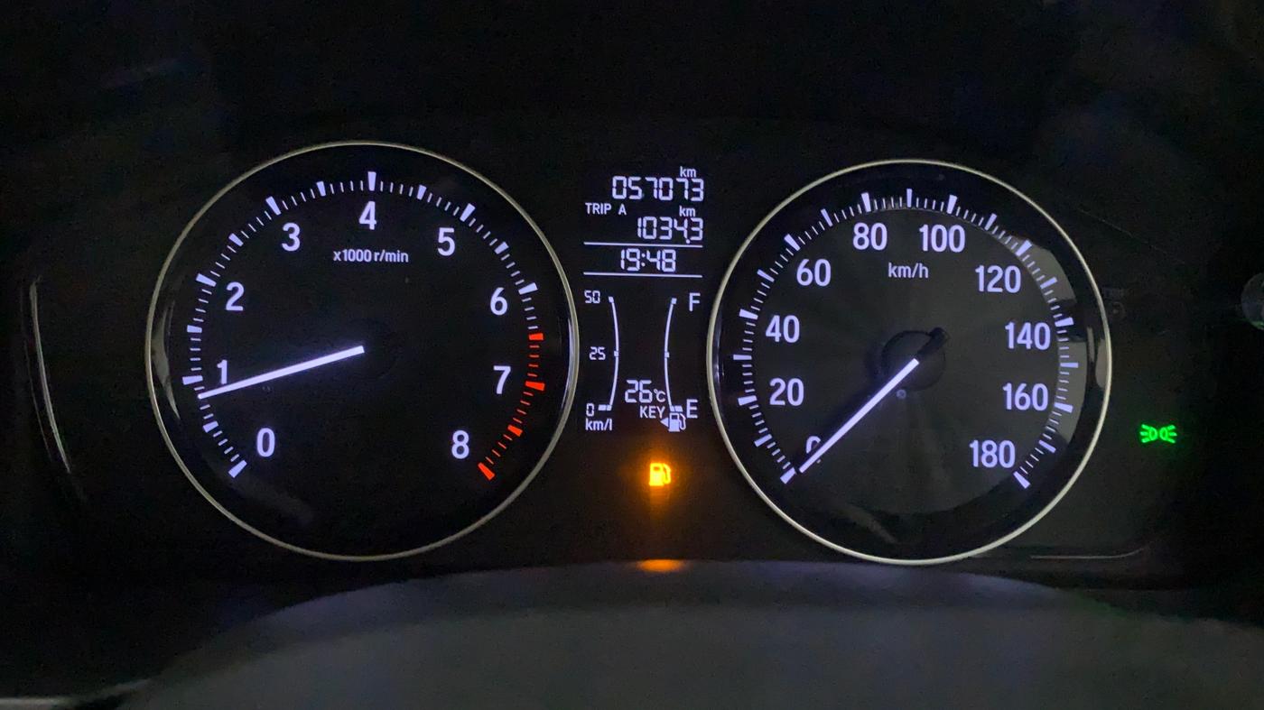2019 Honda Amaze 1.2L I-VTEC VX, Petrol, Manual, 57,072 km, Odometer Image