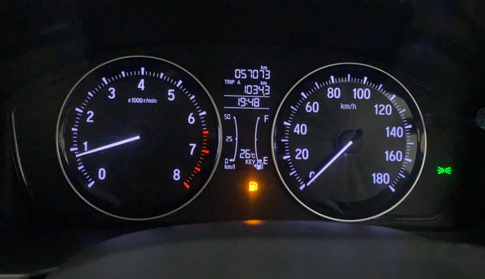 2019 Honda Amaze 1.2L I-VTEC VX, Petrol, Manual, 57,072 km, Odometer Image