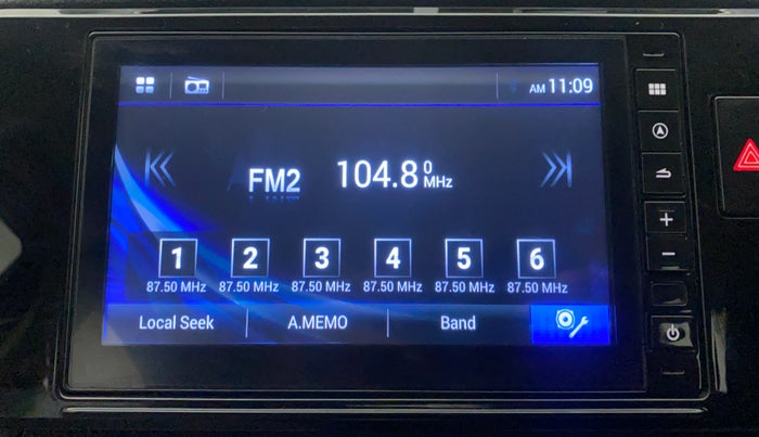 2019 Honda Amaze 1.2L I-VTEC VX, Petrol, Manual, 57,072 km, Infotainment System